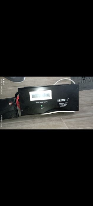 Инвектор и Аккумулятор АGM SSB SBL 100-12i 100-Aч 12в і унівесальне дж