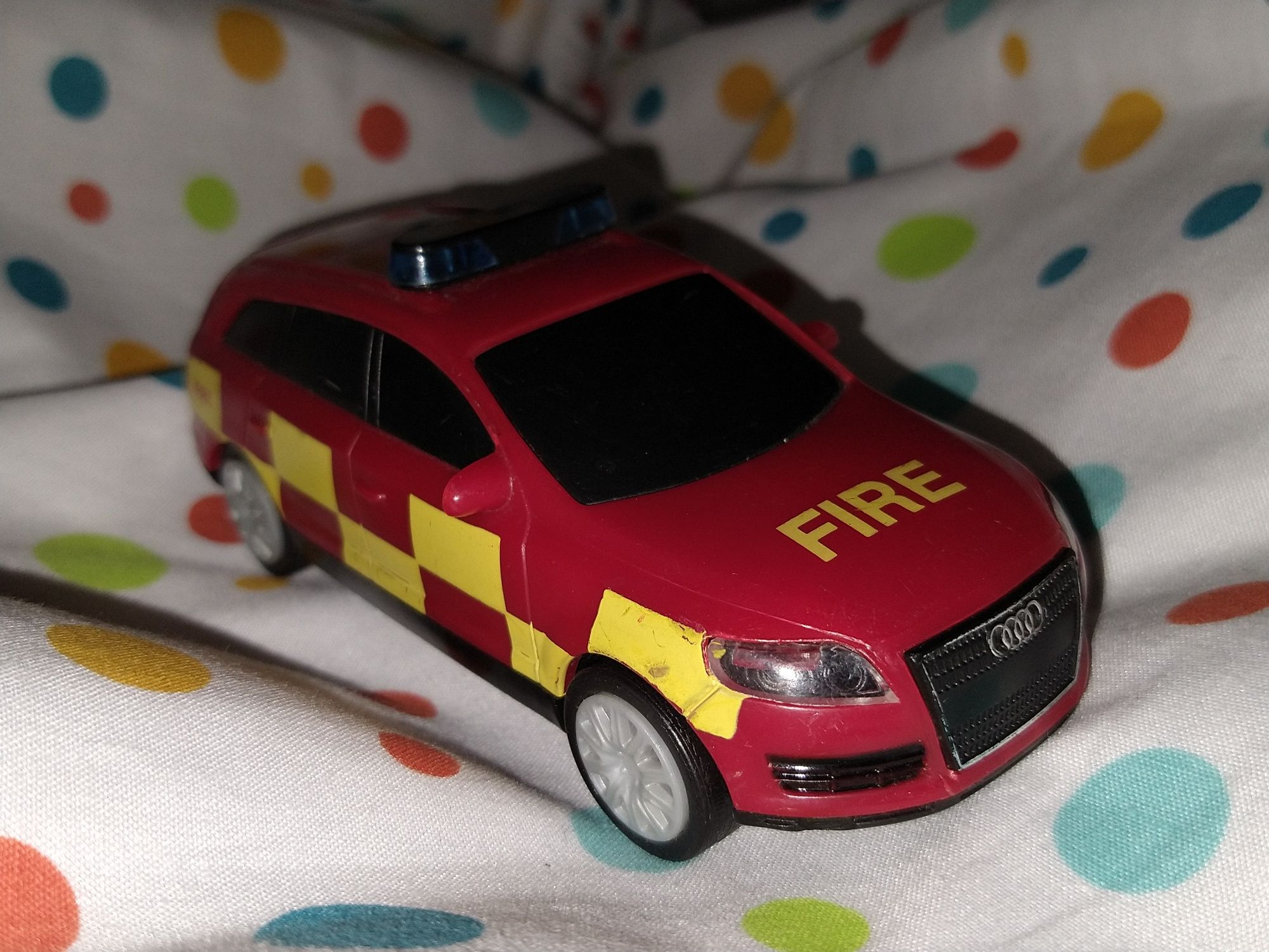 Brytyjska Straż Pożarna-Fire-Audi-Samochód Dowódcy