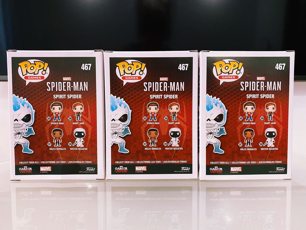 Funko POP Marvel spirit spider spider-man человек паук