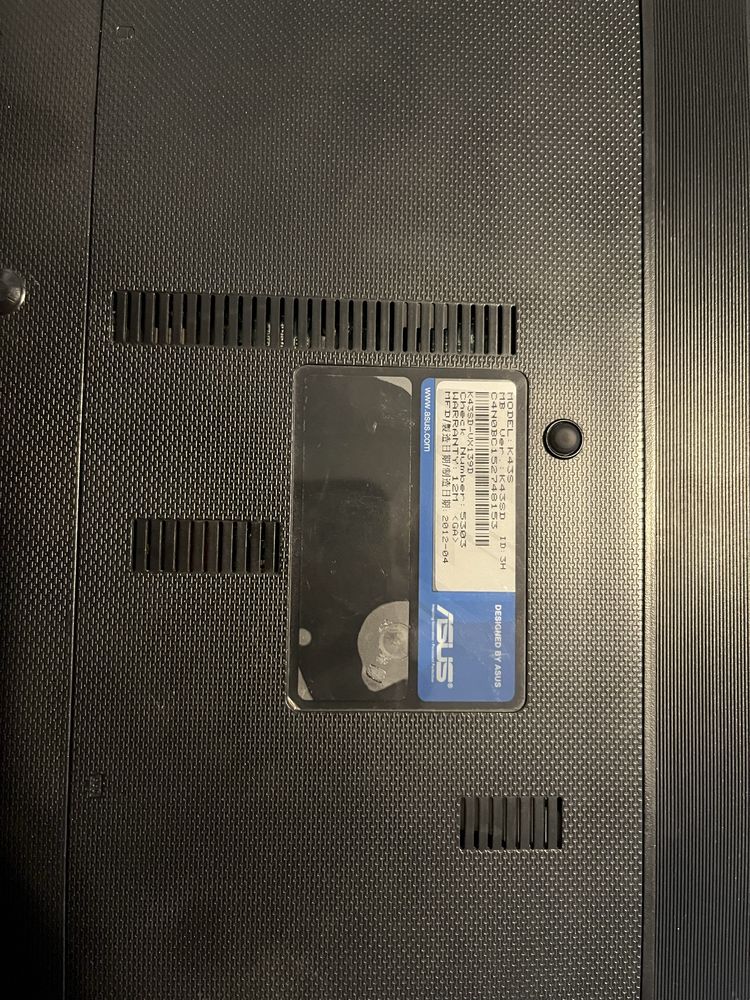Laptop Asus K43S