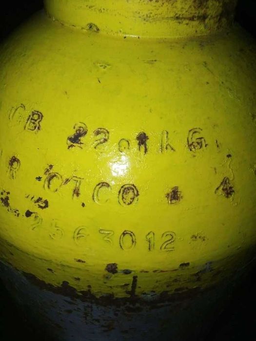 Garrafa de co2 vazia