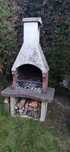 Grill murowany beton
