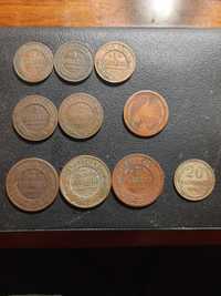 царские медные монеты и билоны