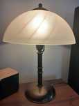 Lampa stołowa z mosiądzu