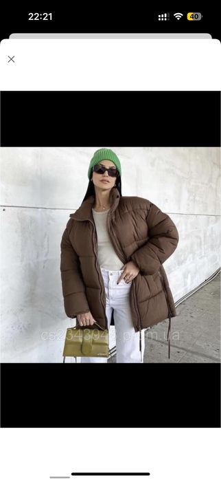 Зимовий Пуховик Zara