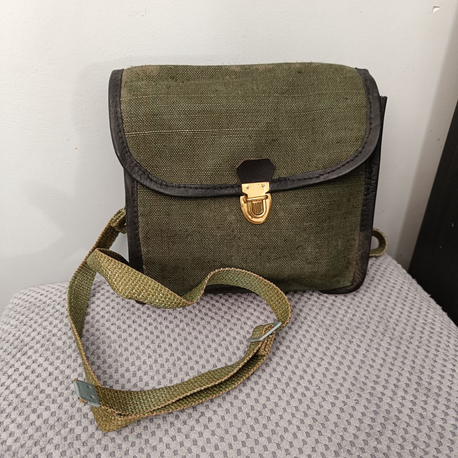 Torebka wojskowa mała PRL militaria