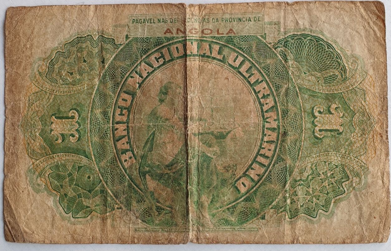 Nota de 1 escudo de Angola 1921