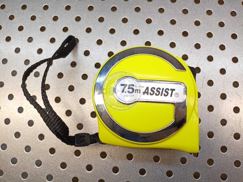 Miara zwijana 7,5m x 19mm GR.0,14mm Taśma miernicza miarka miara 7,5m