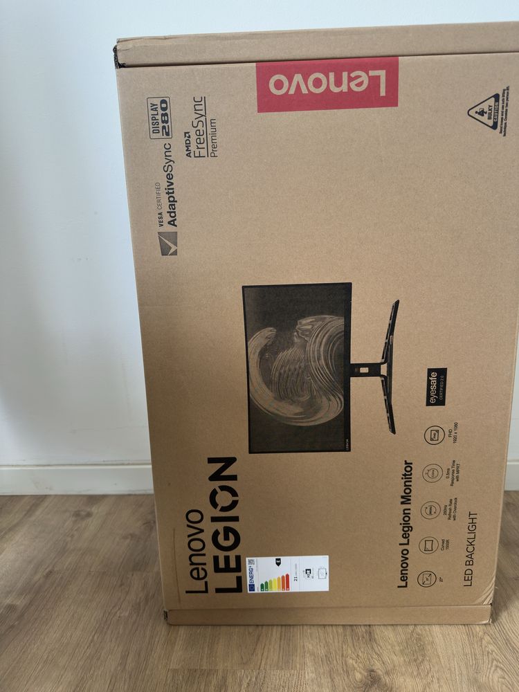 Monitor Gamer Lenovo Legion 240hz Freesync premium