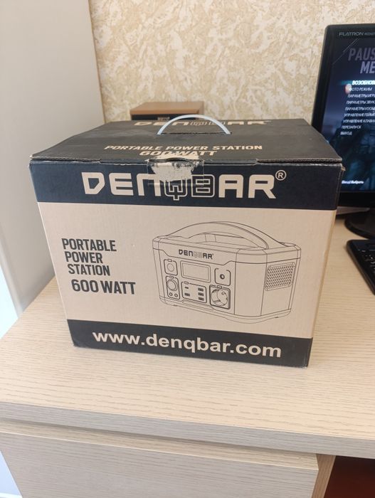 DENQBAR, Портативна станція, чиста синусоїда, 1200Вт