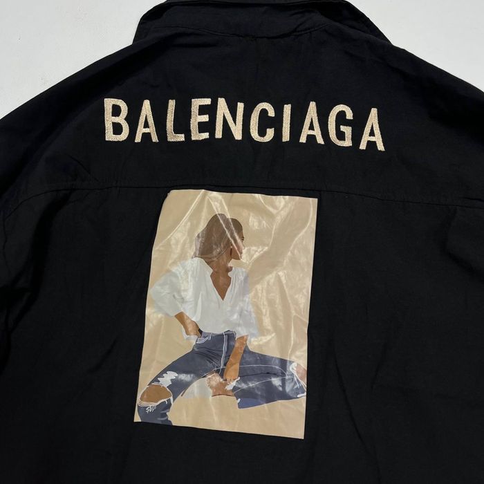 Сорочка balenciaga рубашка баленсіага
