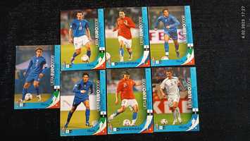 Karty UEFA euro 2008 Panini Austria Szwajcaria Obrońcy