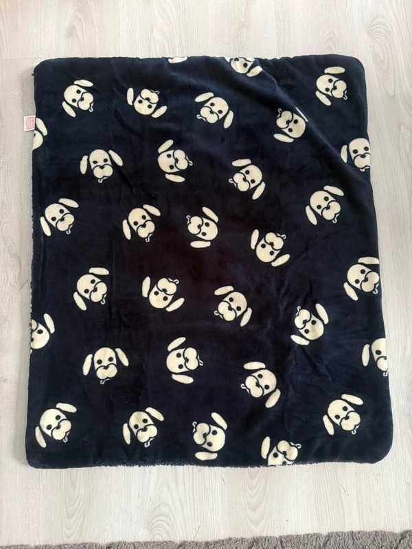 Koc kocyk dla psa pieska mały 100 cm x 80 cm