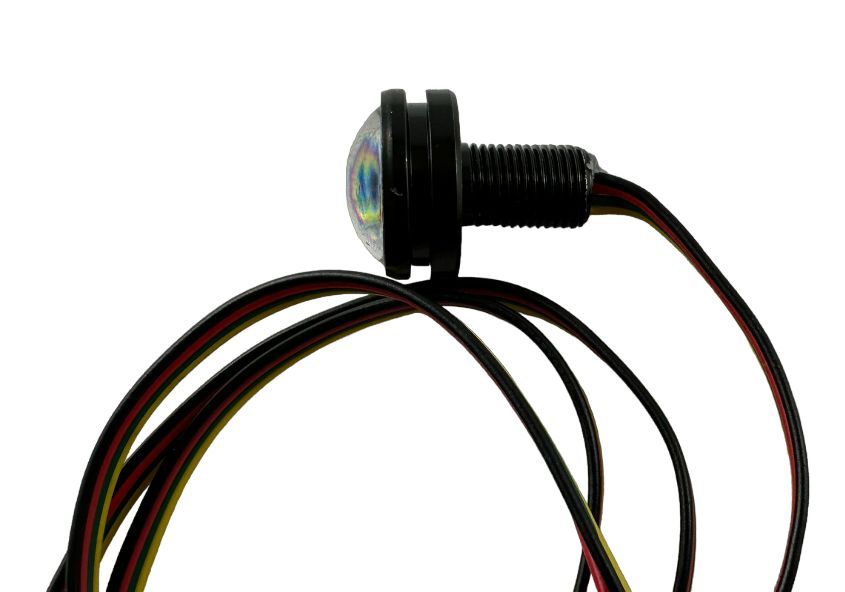 Lampka stopu czerwona 12V do hulajnogi elektrycznej|M10|4 piny