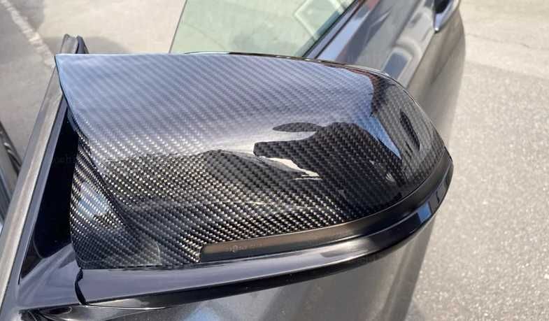 OBUDOWY LUSTEREK DLA BMW F20 F21 F30 F31 F32 F36 m look ala carbon