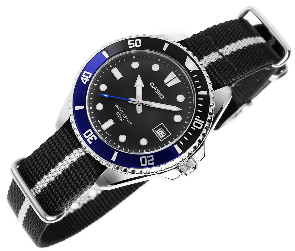 zegarek męski casio mdv-10c-1a2vef + box