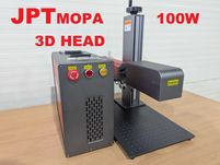 Лазерний маркувальний волоконний станок TR-100JM3D JPT MOPA 100W 3D
