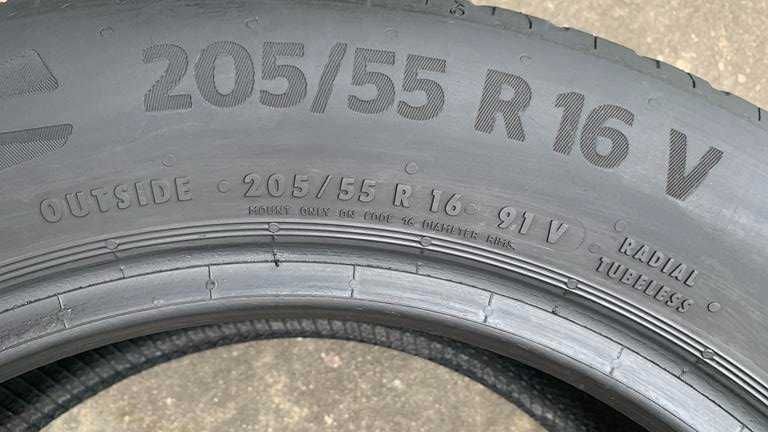 oL.7739 Opony 205/55R16 Continental Ecocontact 6 2szt RUDA ŚLĄSKA