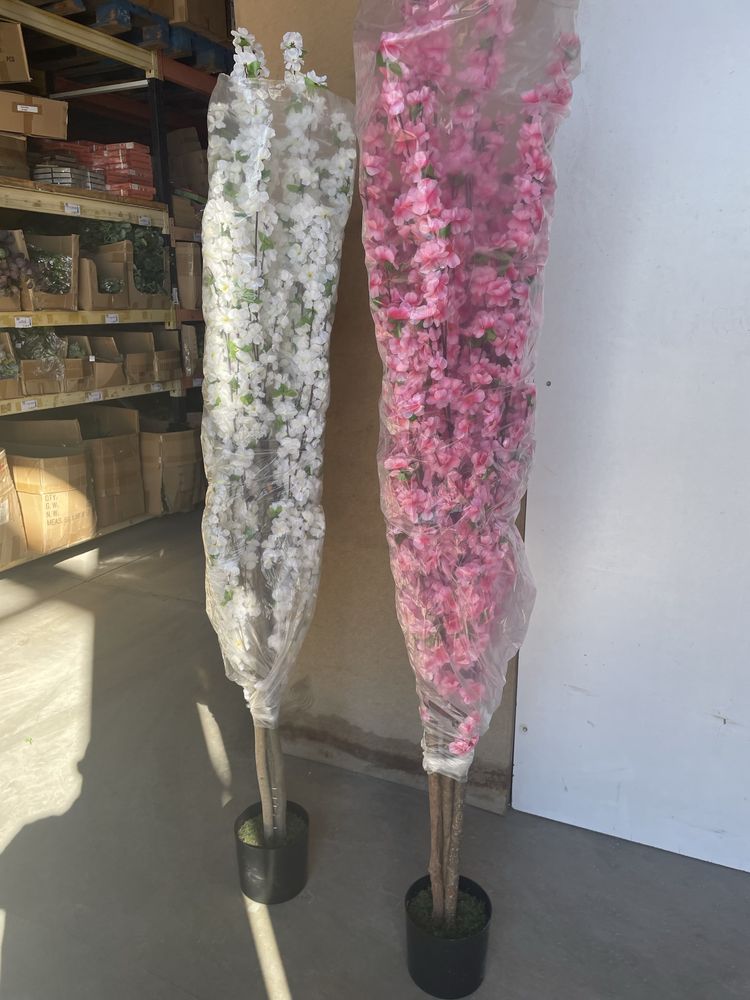 Flores de cerejeiras artificiais lindissimas com entrega