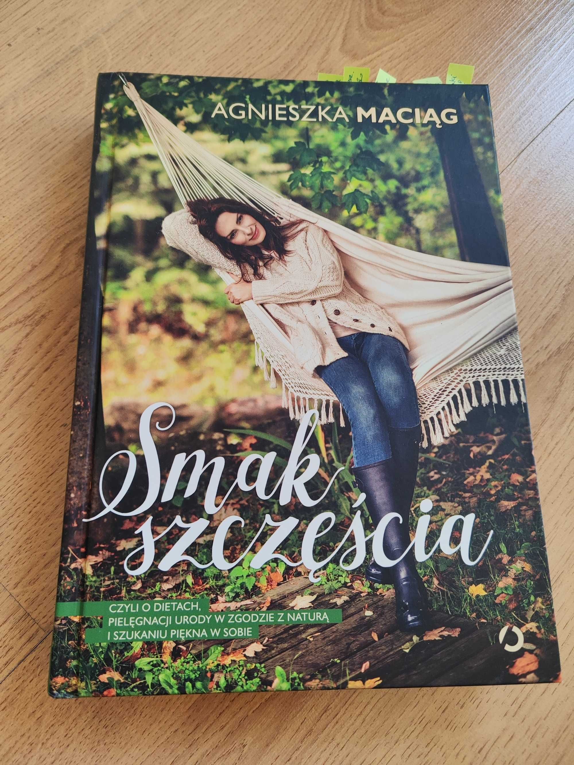 Książka Agnieszka Maciąg Smak szczęścia