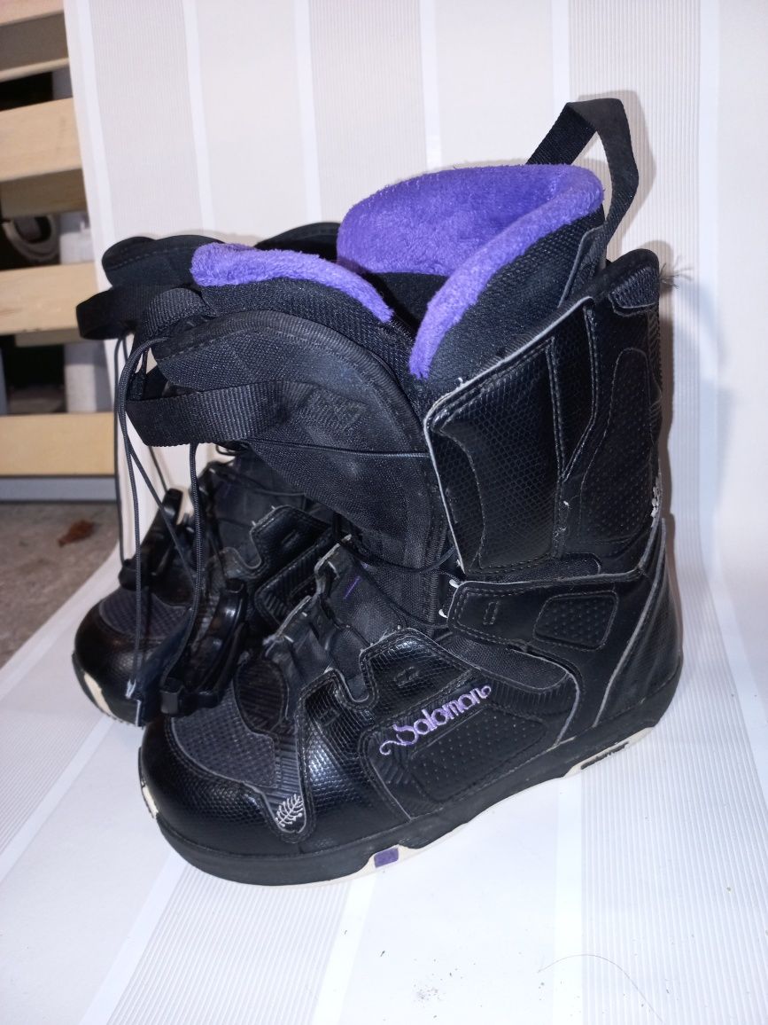 Buty snowboard 37 1/3 salomon