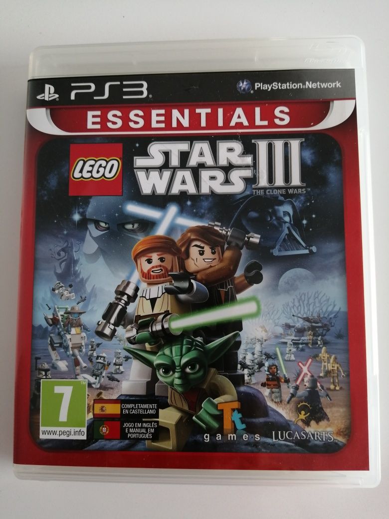 Jogo playstation 3 star wars III