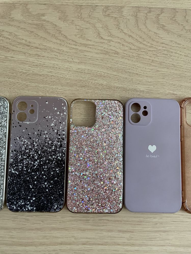 Iphone 12 zestaw 6 case'ów, zestaw etui, iphone 12 case