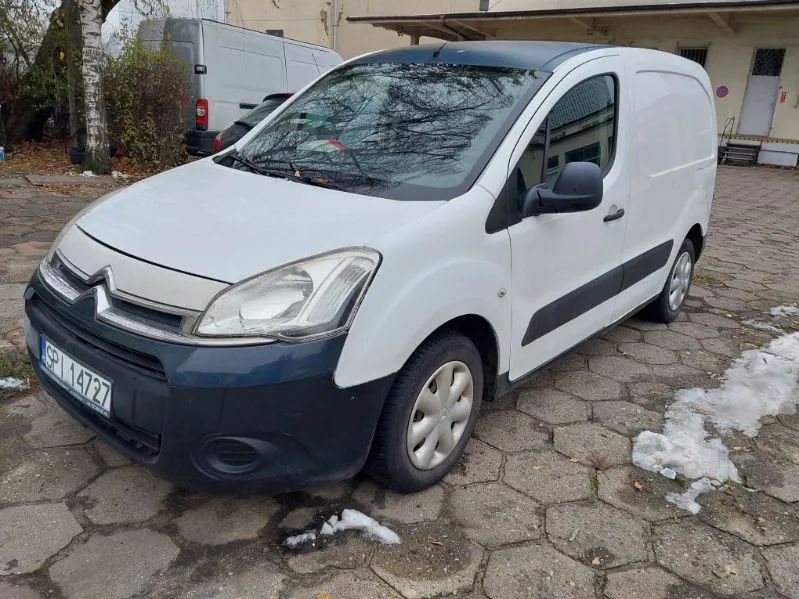 Citroën Berlingo  1,6HDI, 3 os. , 2012, drzwi boczne, VAT 23% bez DPF