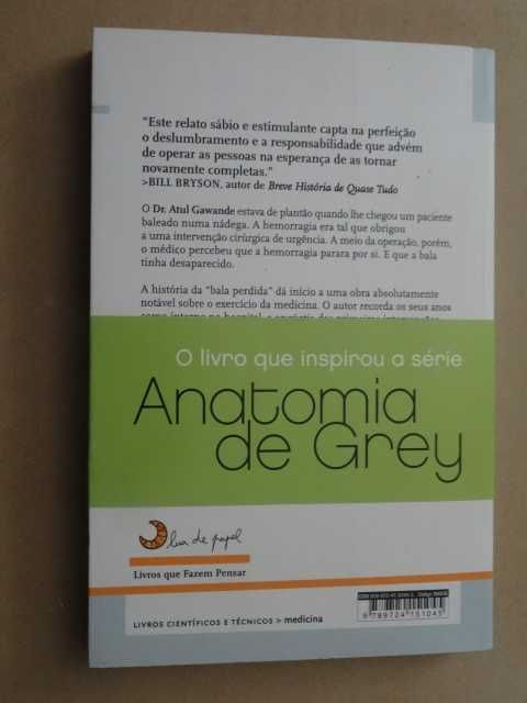 A Mão Que Nos Opera de Atul Gawande