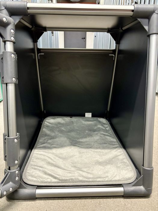 TRIXIE Klatka transportowa z aluminium, rozmiar S, grafitowa