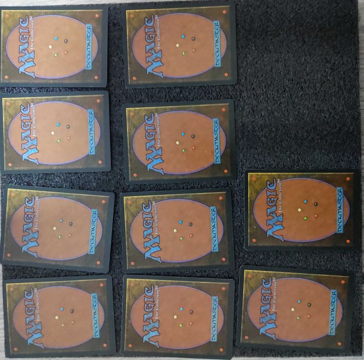 Lote 10 Terras Básicas Old Frame – IV – MTG Vintage