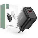 Tech-Protect C20W 2-Port Network Charger Pd20W/Qc3.0 Black