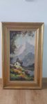 Quadro Jules Vernon assinado