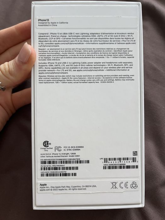 Iphone 13 ,128 midnight