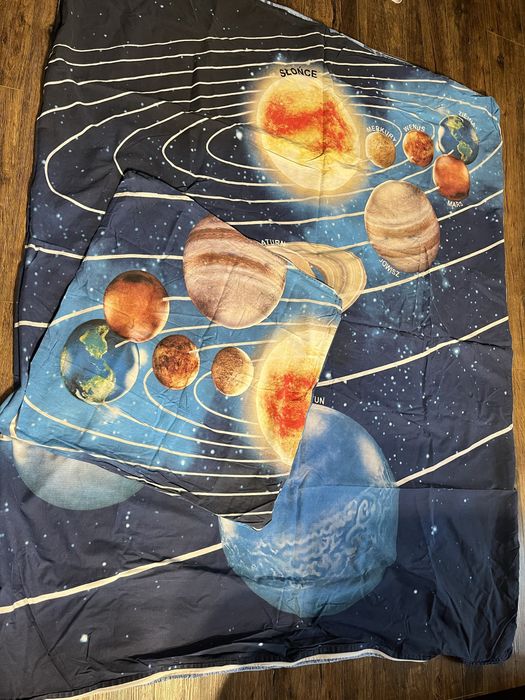 Pościel planety układ słoneczny