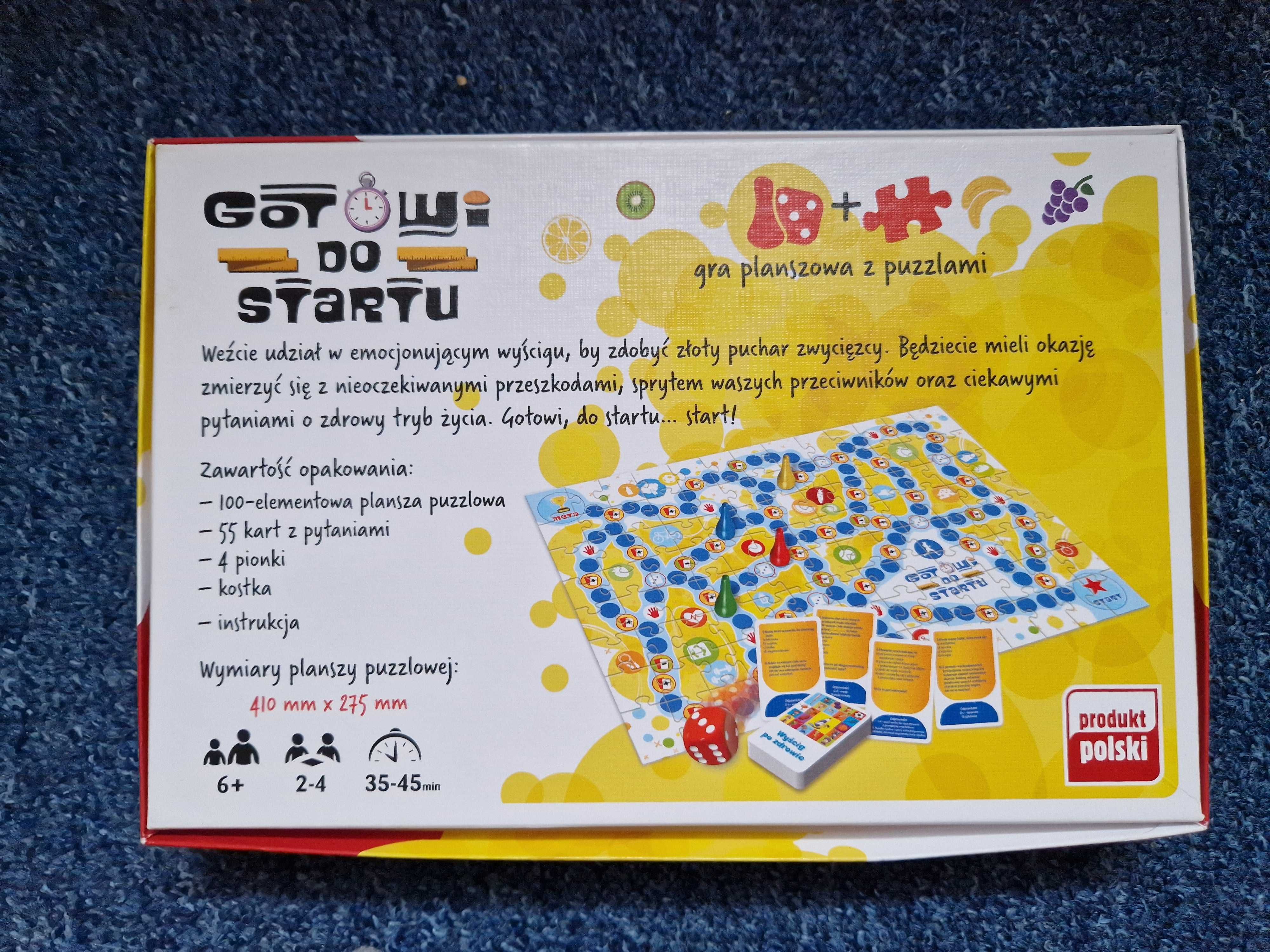 Gra planszowa z puzzlami - Gotowi do startu