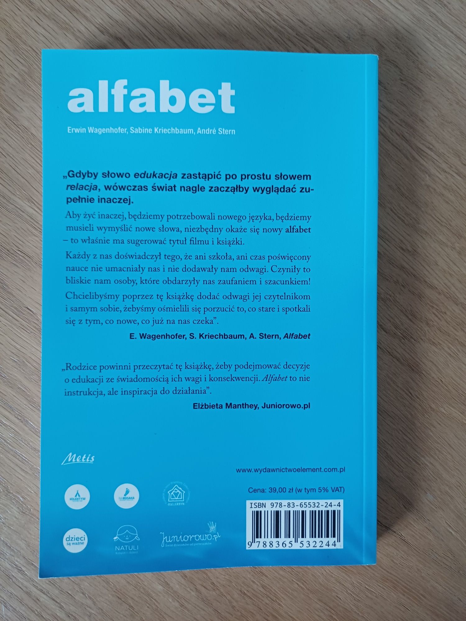 Alfabet - Erwin Wagenhofer, Sabine Kriechbaum, Andre Stern