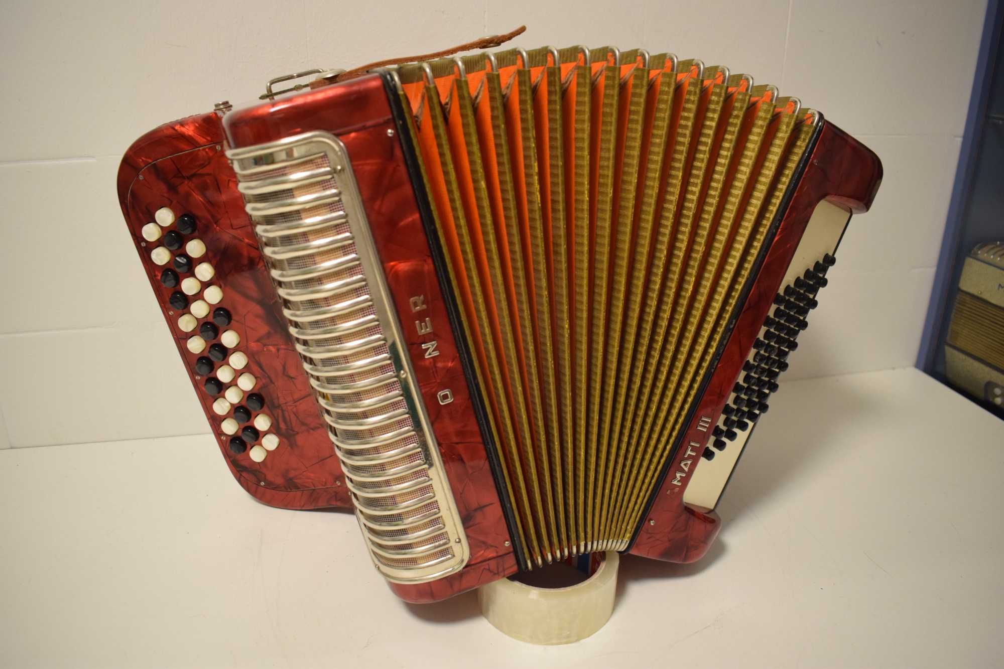 Acordeao Hohner Amati 2 Voz 48 Baixos, N 09