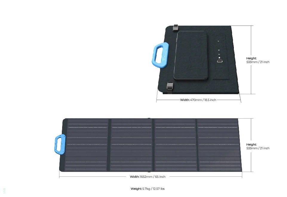 Сонячна панель Bluetti PV120 Solar Panel