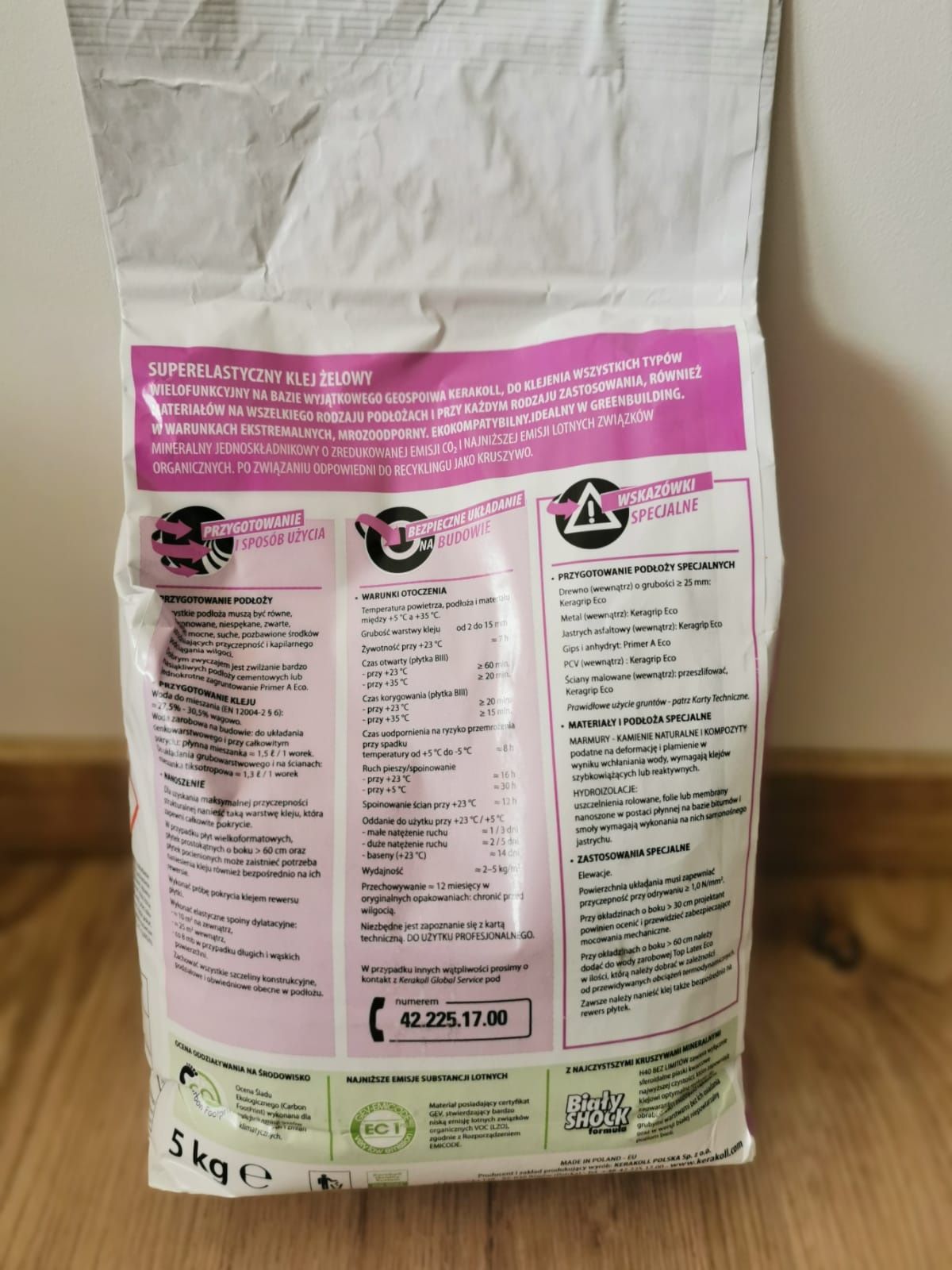 Nowy klej Kerakoll H40 bez limitów 5 kg