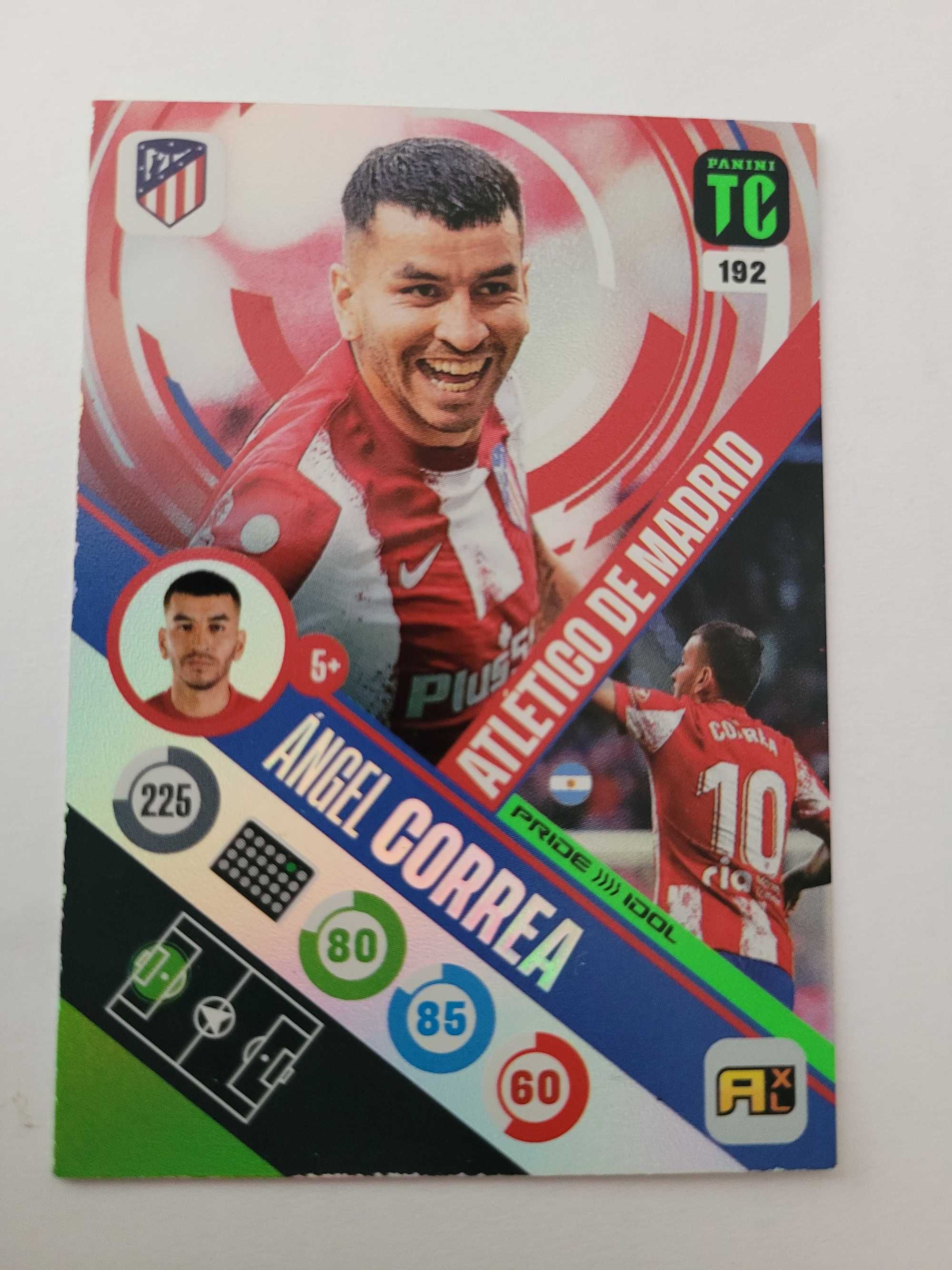 Panini Top Class Pride Idol 192 Angel Correa Atletico de Madrid