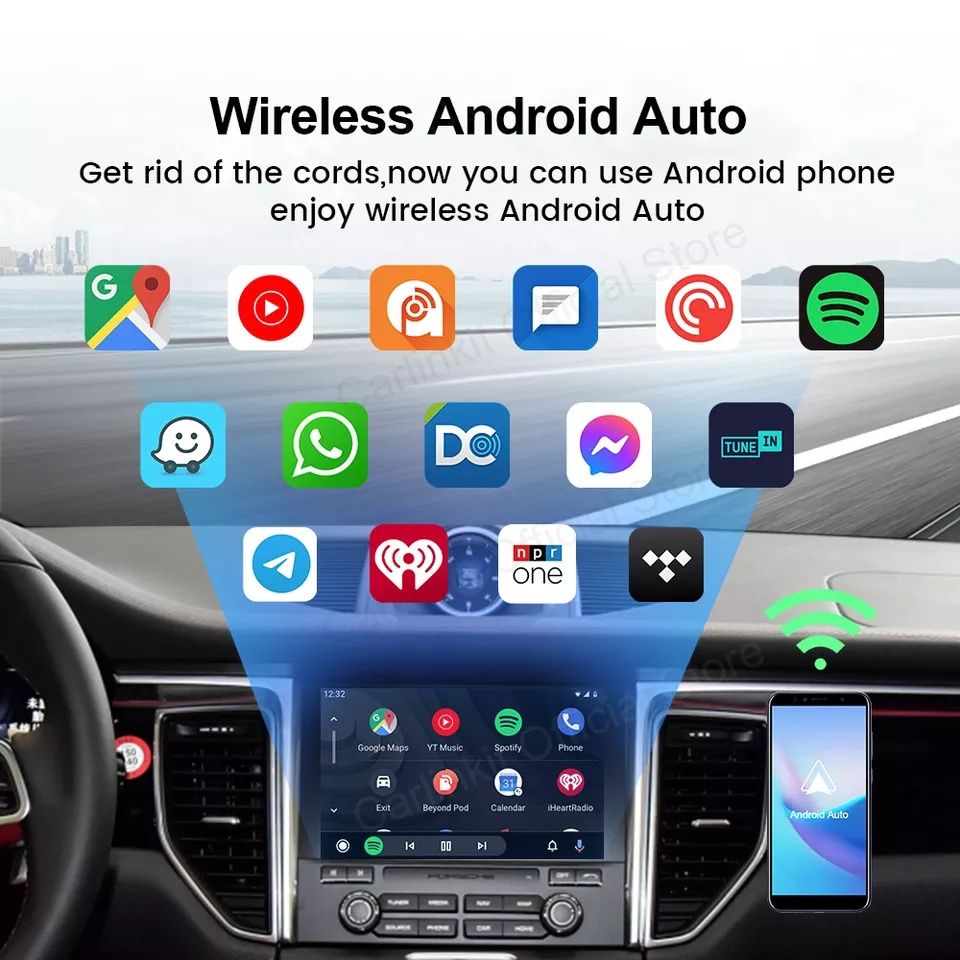 Adaptador Sem Fio CarPlay/ Android Auto Carlinkit 4.0 CPC200-CP2A NOVO
