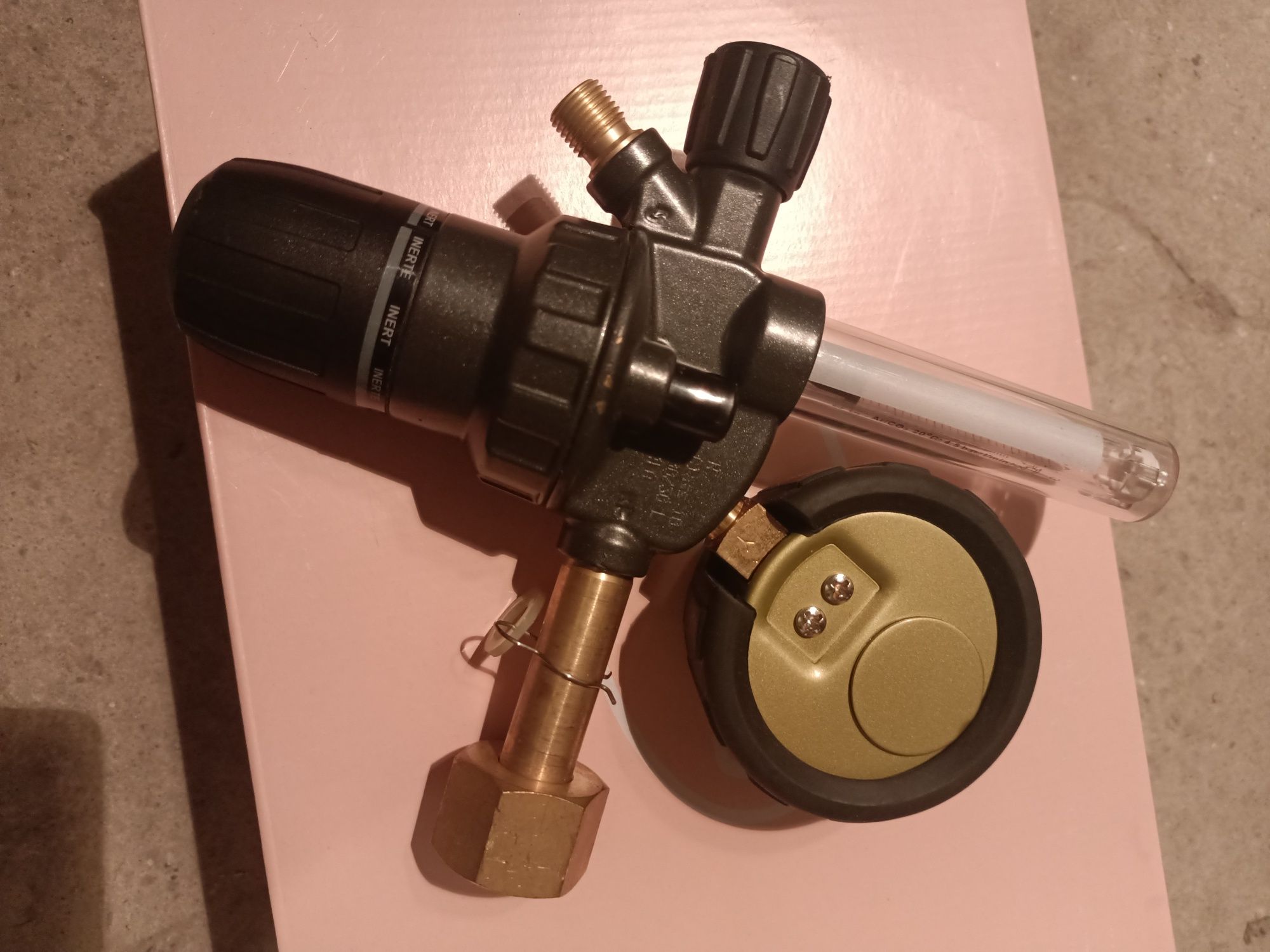 Reduktor butlowy Argon CO2 z rotametrem
