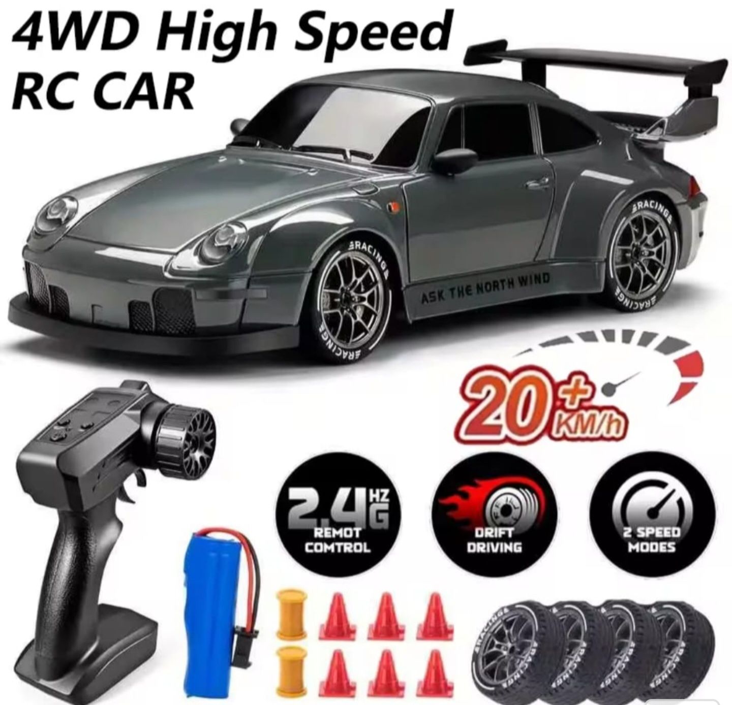 Samochód do driftu 4wd porsche