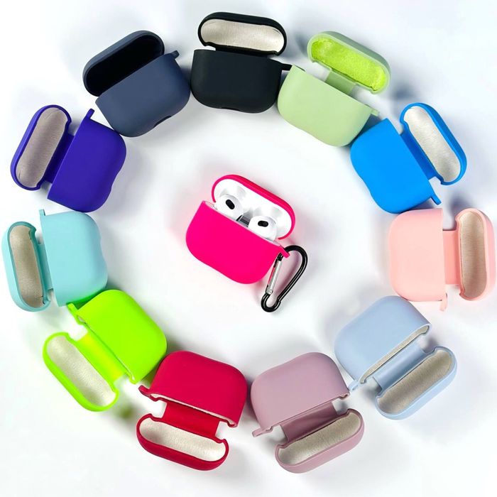 Чохли для AirPods з мікрофіброю