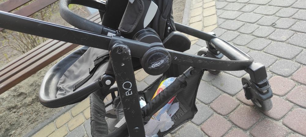 Wózek spacerowy Graco evo czarny