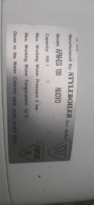 Gazowy ogrzewacz wody Styleboiler AFM-EG 100 bojler , junkers