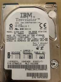 Жесткий диск IBM Travelstar ic25n020atda04-0 20gb 07n7585-f80183d