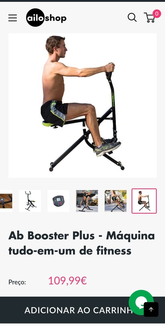 Ab booster plus fitness