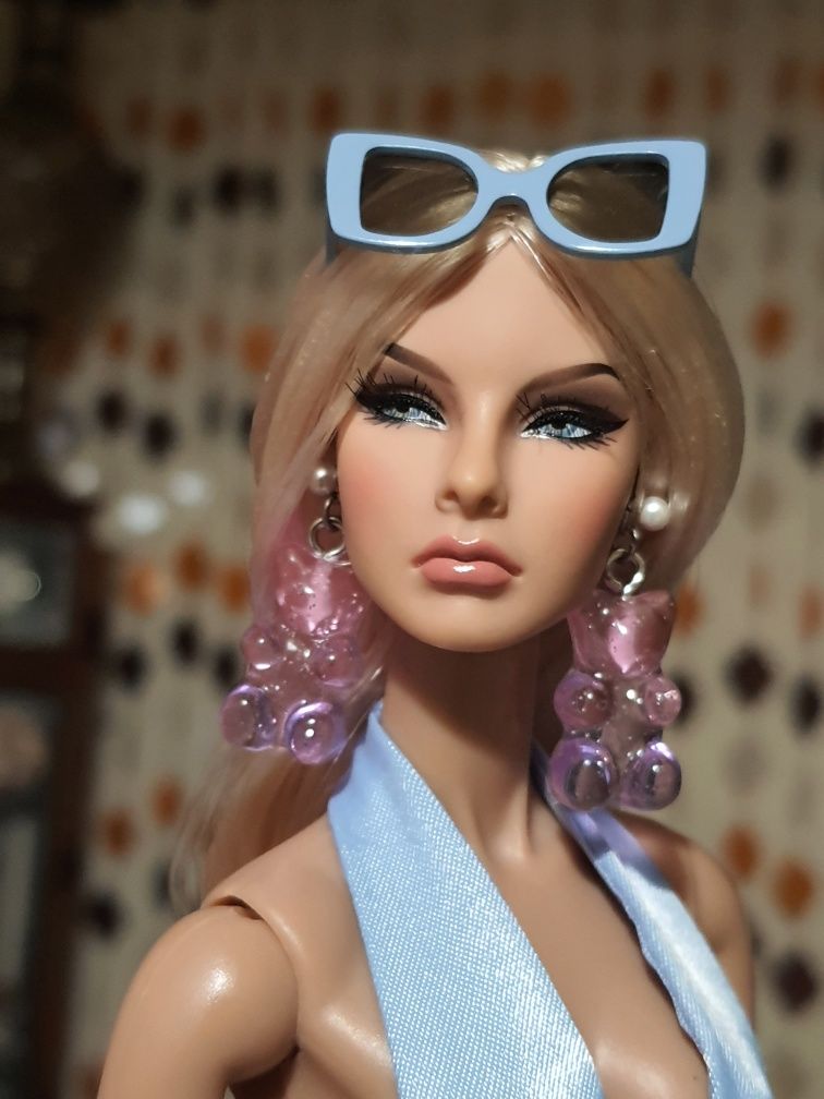 Серьги мишки украшения для кукол Барби Barbie Integrity Toys